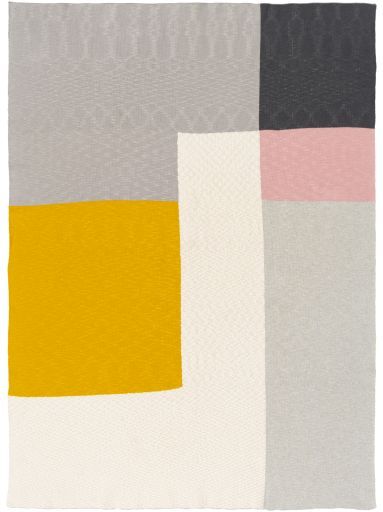 Surya Brickel Multi-Color 50"x60" Throw Blanket-1