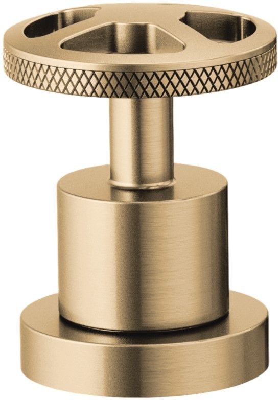 Brizo Litze® Brilliance® Luxe Gold® Roman Tub Faucet Wheel Handle Kit-0
