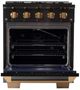 Kucht Professional KEG Series 30" Titanium Stainless Steel Pro Style Natural Gas Range-1