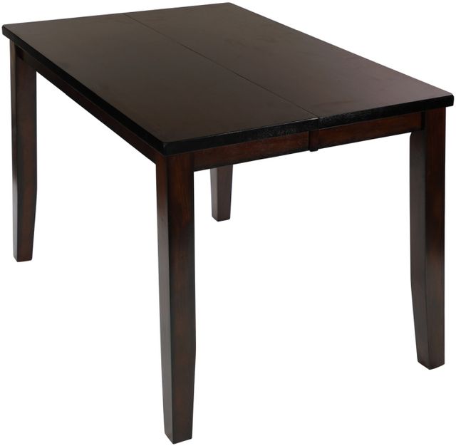 Mazin Furniture Mantello 6-Piece Cherry/Dark Brown Counter Height Dining Set-3