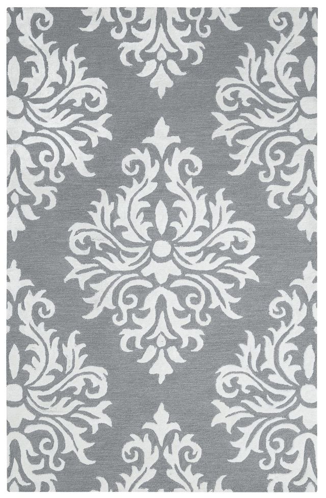 Rizzy Home Eden Harbor Heather Gray 2'6" x 8' Runner Rug-0