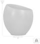 Armen Living Moonstone Grey Large Indoor/Outdoor Planter-3