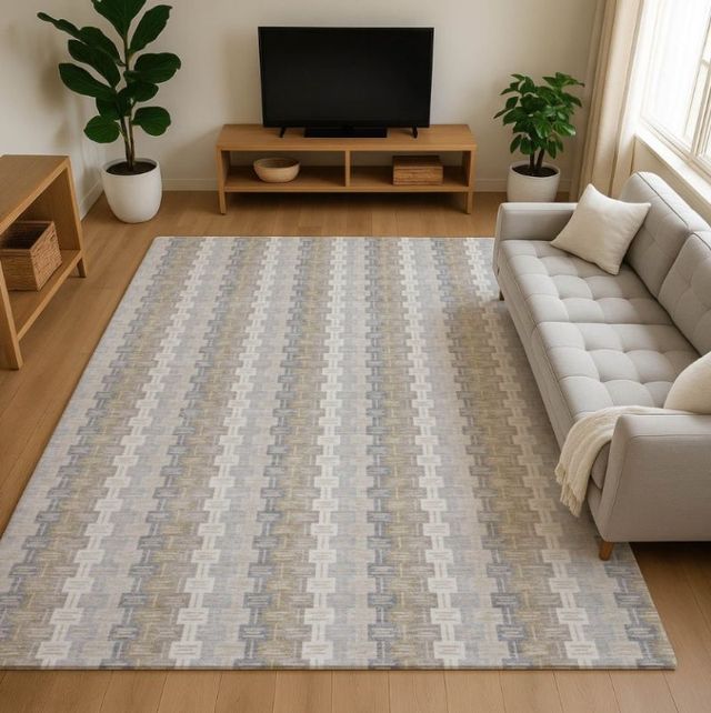 Dalyn™ Rug Company Kenner KN3 Ivory 5'x8' Area Rug-1