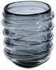 A & B Home Black Handmade Glass Vase-1