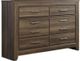 Signature Design by Ashley® Juararo 5-Piece Dark Brown California King Poster Bed Set-2