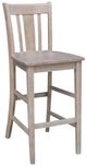 John Thomas Furniture® Dining Essentials San Remo Taupe Gray Counter Stool-0