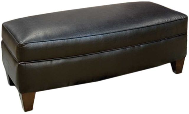 Marshfield Furniture Carson Black Jumbo Ottoman-0
