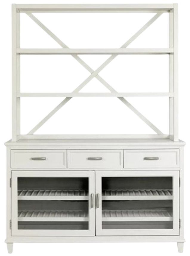 Riverside Furniture Osborne Winter White Sideboard and Hutch-2