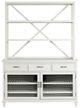 Riverside Furniture Osborne Winter White Sideboard and Hutch-2