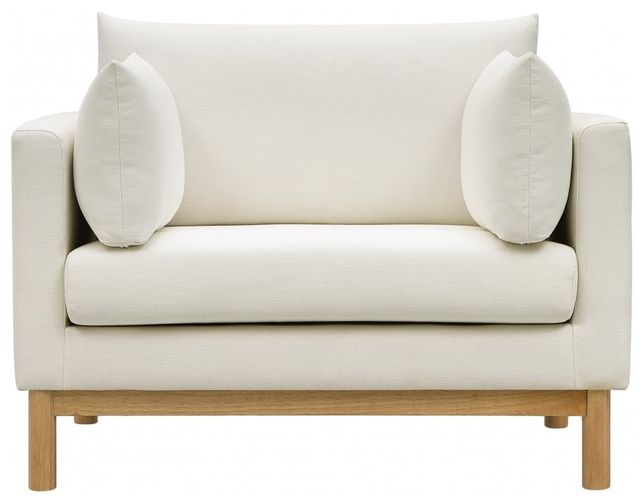 Meridian Furniture Langham Cream Chair-1
