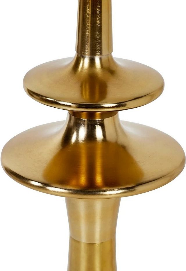 LH Home Skye Symphony Antique Brass Floor Lamp-2