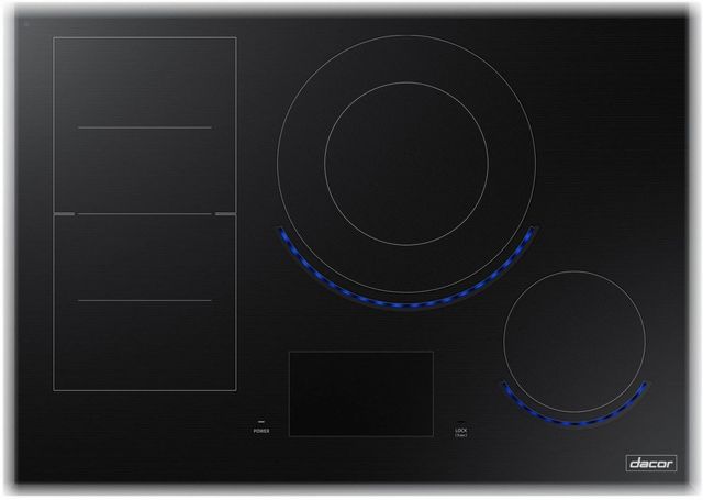 Dacor® 30" Black Induction Cooktop-1