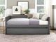 Tucker Dark Gray Twin Daybed with Trundle-1