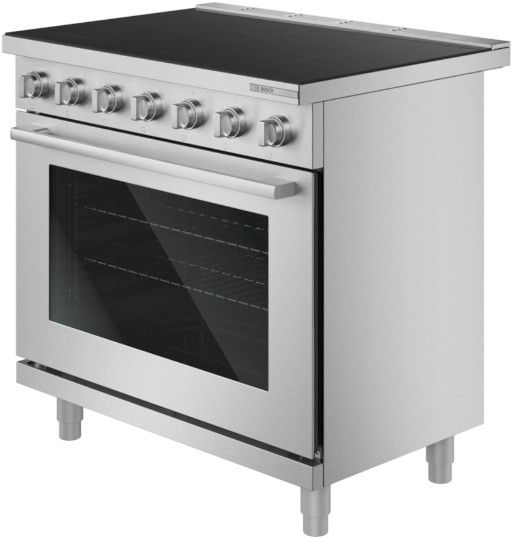 Bosch® 500 Series 36” Stainless Steel Freestanding Induction Range-3