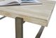 Modus Furniture Ariela Natural Coffee Table with Bronze Base-4
