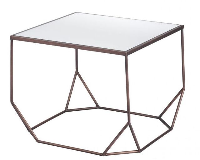 Zuo® Modern Arzon 2-Piece Bronze Coffee Table Set-3