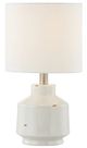 Forty West Tabor White Table Lamp-0