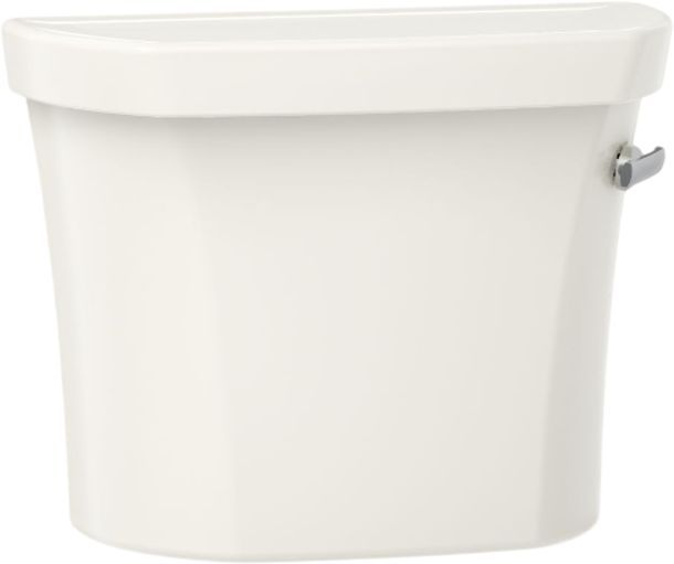 KOHLER® Wellworth® Biscuit 9" Right-Hand Trip Toilet Tank, 1.28 Gpf with Tank Cover Lock-0