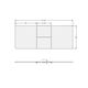 Amisco Customizable Boomerang Walnut Veneer Table with Radius Corner Butterfly Leaf Tabletop-2