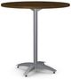 Amisco Customizable Billy Walnut Veneer Bar Table-0