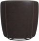 Elements International Vito Pebble Brown Swivel Chair-3