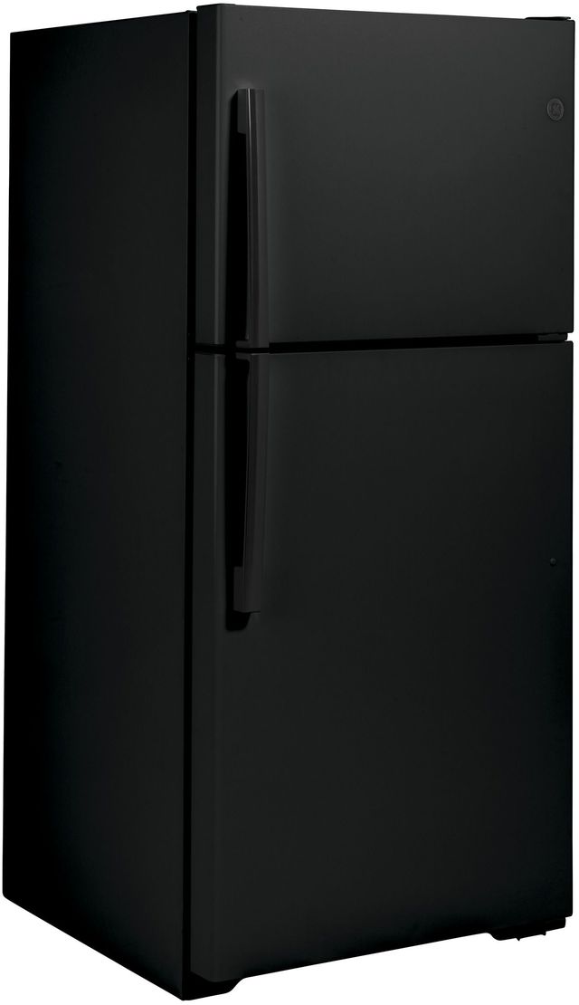 GE® 30 in. 19.1 Cu. Ft. Black Top Freezer Refrigerator-3