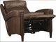 Hooker® Furniture Whitton Studio Chocolate Power Recliner with Power Headrest-5
