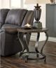 Signature Design by Ashley® Volanta Caramel End Table-2