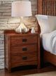 A-America® Mission Hill Bedroom Harvest Nightstand-1