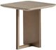 Michael Amini® Canberra Light Ash End Table with Antique Gold Base-0