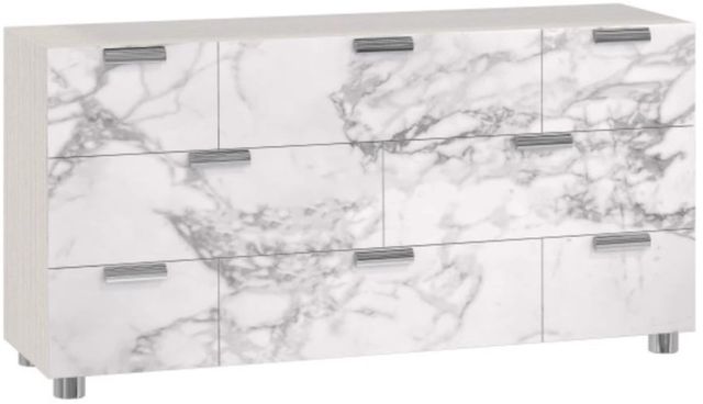 Bernhardt Stratum Mist/Polished Nickel Dresser-0