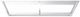 Falmec Nuvola 140 54" Painted White Steel Insert Range Hood-0
