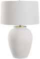 Uttermost® Adelaide White Table Lamp-3