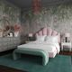TOV Furniture Leigh Green Channeled Bench-1