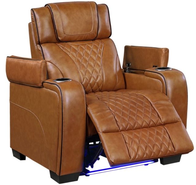 Homelegance® Apex Brown Power Recliner-3