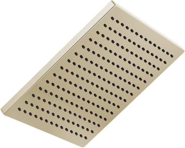 Delta Universal Showering Components 12" Lumicoat® Polished Nickel Square Single-Setting Metal Raincan Shower Head-0