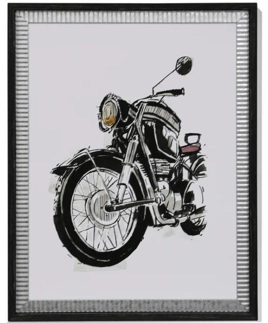 Stylecraft Black/White Wall Art-0