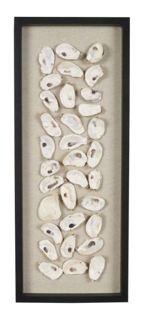 Deco Marche Cream 30" Shell Wall Decor-0