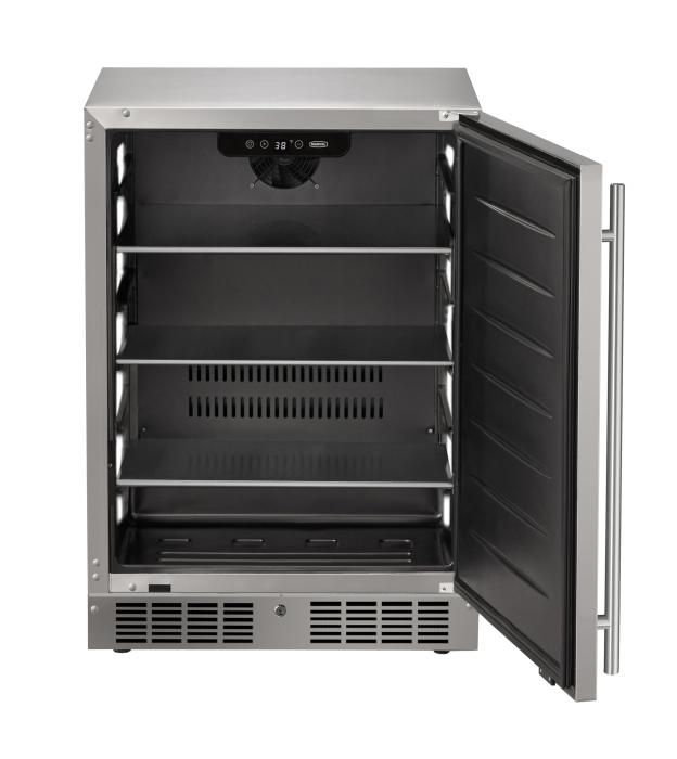 Marvel 24" Stainless Steel Refrigerator-2