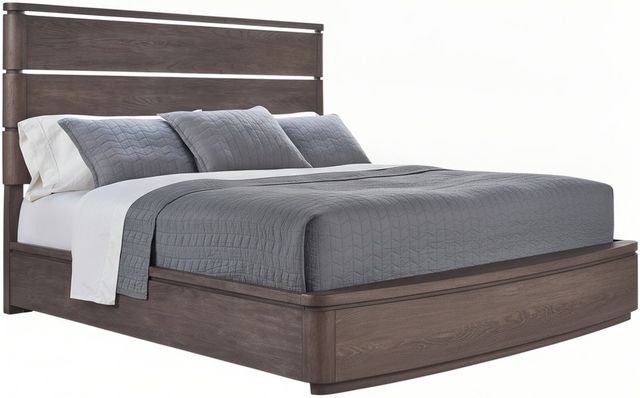 Liberty Furniture Cascade Falls 4-Piece Satin Espresso California King Panel Bedroom Set-1