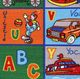 Furniture of America® Amos Alphabet 5'x7' Style 1 Area Rug-2