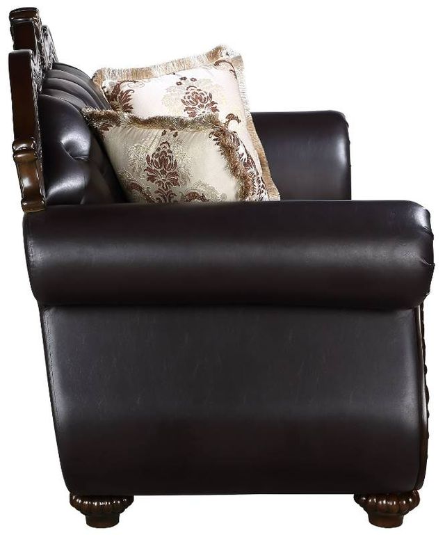 New Classic® Home Furnishings Maximus Brown Loveseat-3
