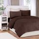 Olliix by True North by Sleep Philosophy Brown Queen Soloft Plush Sheet Set-3