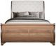 New Classic® Home Furnishings Coventry Hall Pecan Queen Sleigh Bed-1