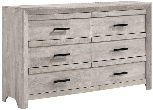 Elements International Eleanor White Dresser -0