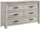 Elements International Eleanor White Dresser -0