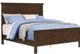 Winners Only® Cumberland Dark Brown Panel Queen Bed-0