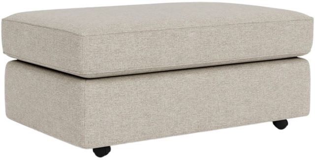 Flexsteel® Customizable Vail Cocktail Ottoman with Casters-1