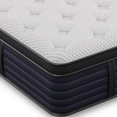 Diamond Mattress® Aspen Cool 14.5" Hybrid Firm Euro Top King Mattress in a Box-1