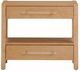 TOV Furniture Brandyss Birdseye Maple 2-Drawer Nightstand-3